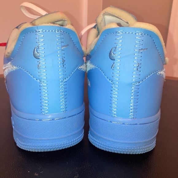 Virgil Alboh Nike Air Force 1 Low Blue MCA - Picture 6 of 9